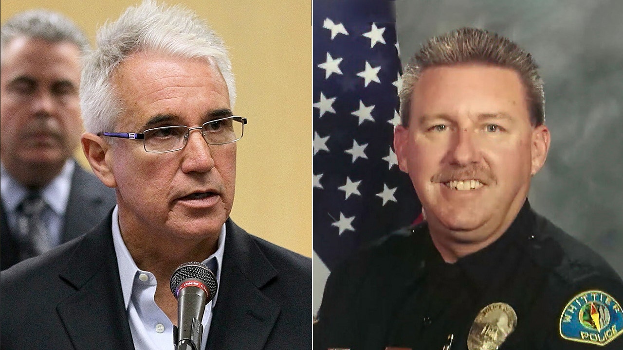Son of murdered California officer slams liberal DA Gascón's 'disgusting' policies