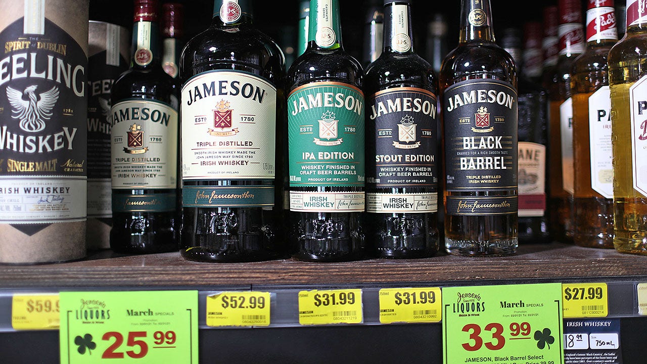 The three most popular Irish whiskey brands to sip on for St. Patrick's Day