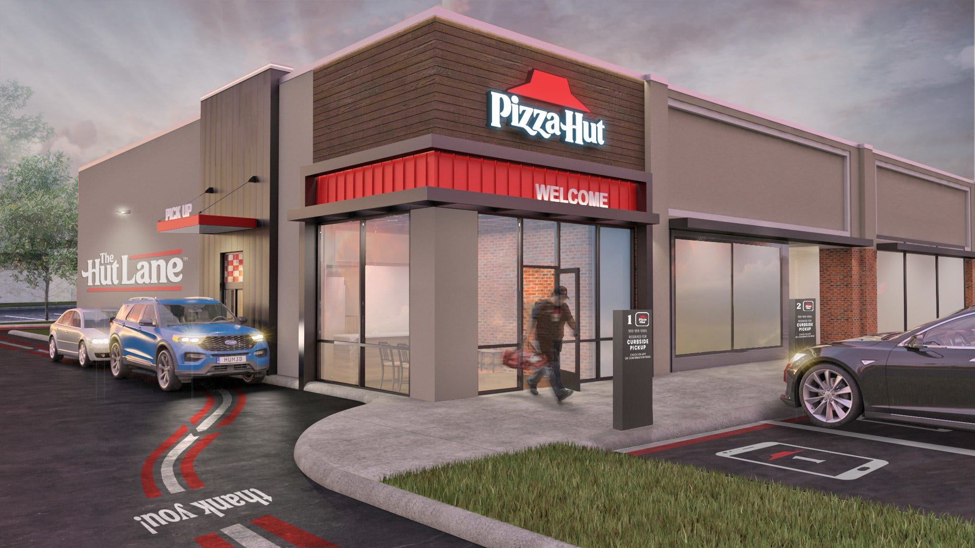 Pizza Hut to add 'Hut Lane' at redesigned restaurants for pickup of digital orders