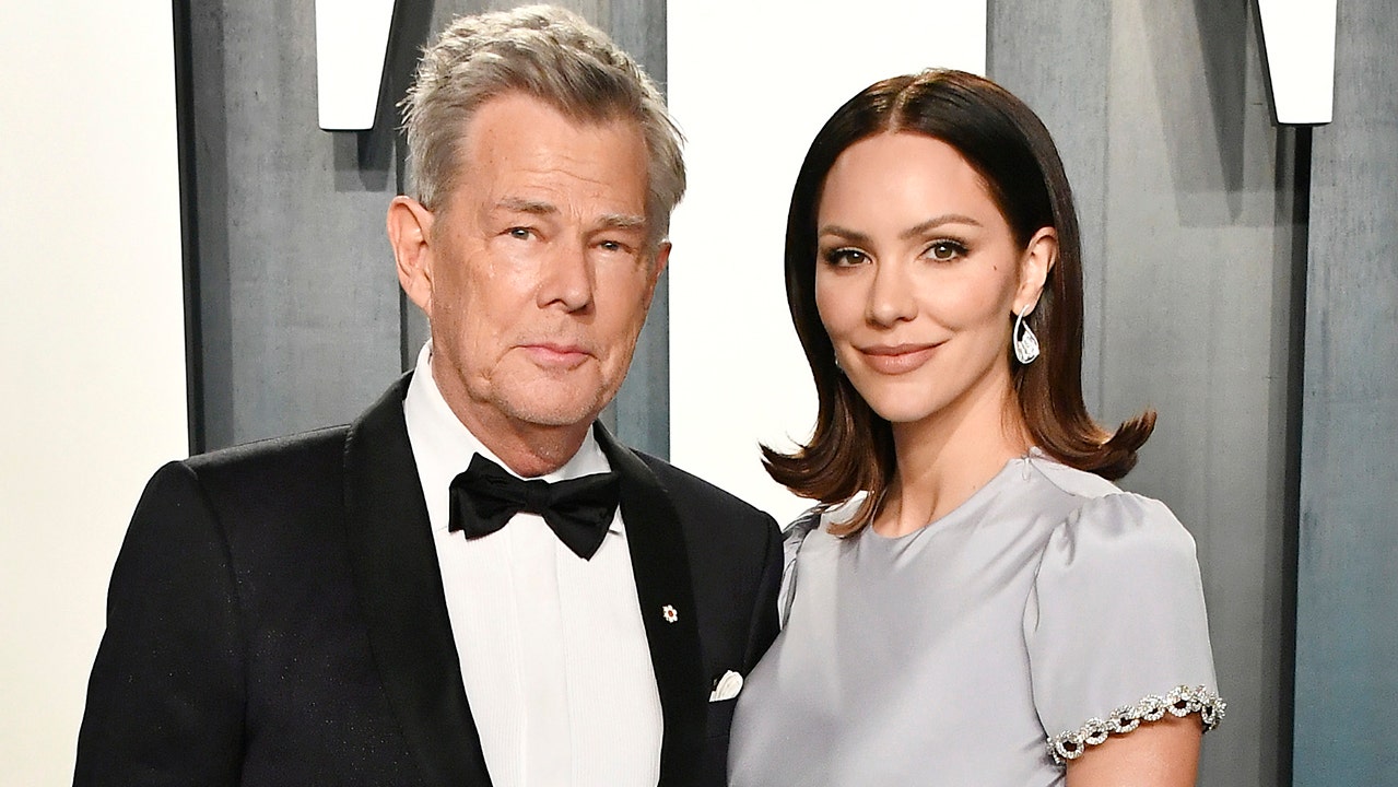 Katharine McPhee says husband David Foster is ‘annoyed’ by revealing his son’s name