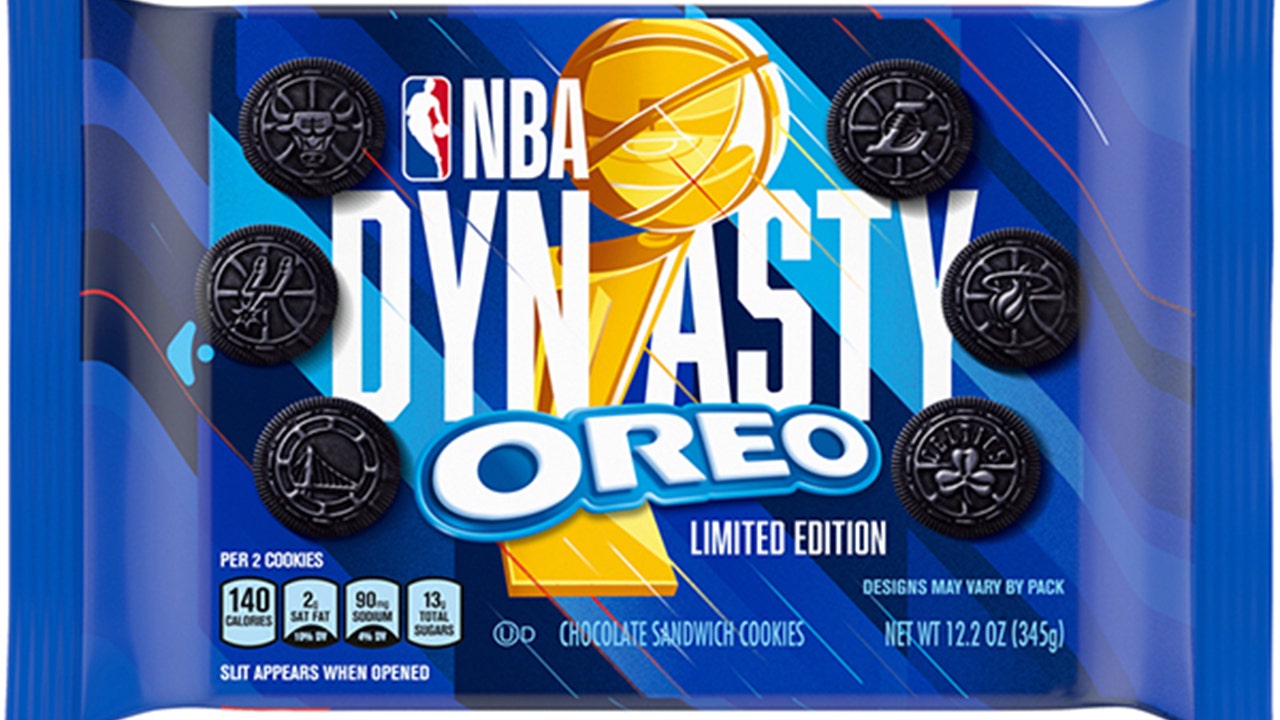 Oreo releasing limited-edition 'NBA Dynasty' cookies with six team logos
