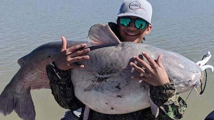 New Mexico teen catches possibly record breaking fish, releases it before getting official weight