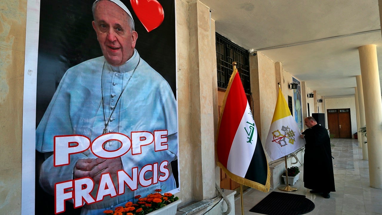 Pope Francis will still travel to Iraq, despite the rocket attack: ‘We cannot disappoint’