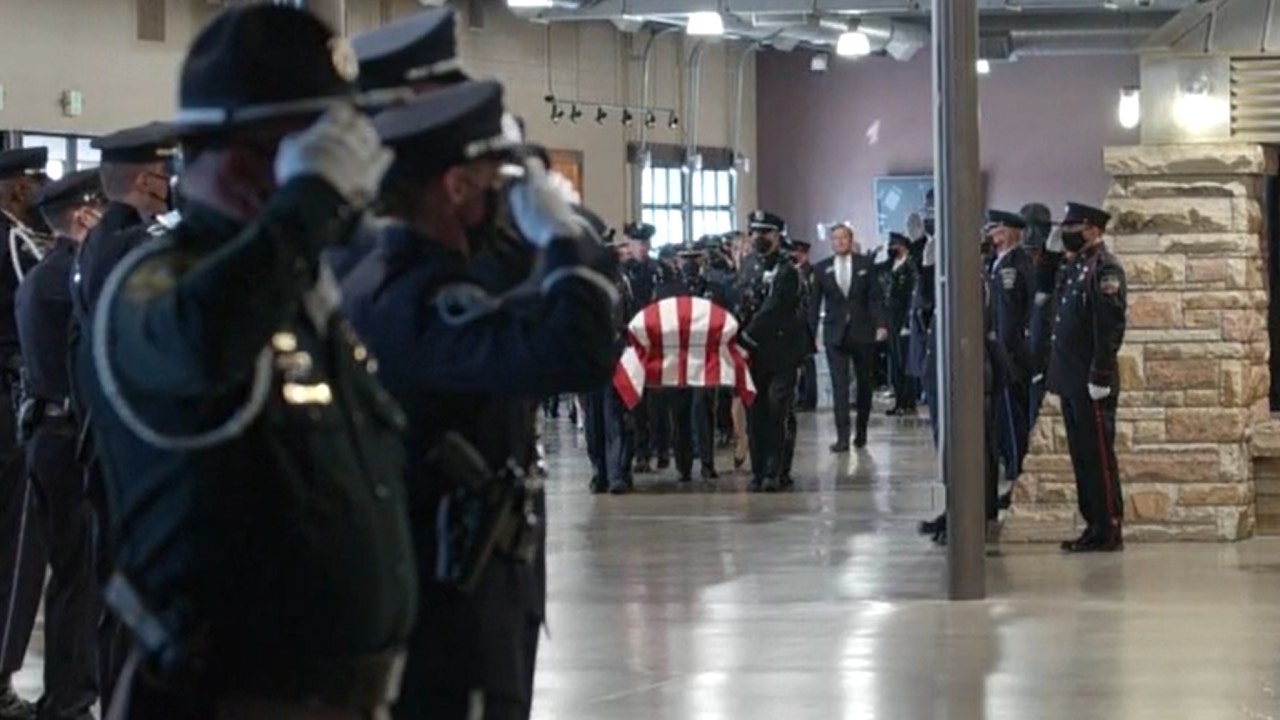 Remembering Officer Eric Talley: Boulder police hold memorial service