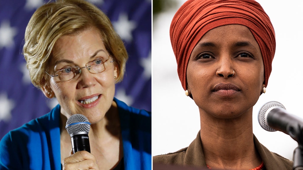 Progressives Warren, Omar, Tlaib defend activists breaking law to protest at Supreme Court justices' homes