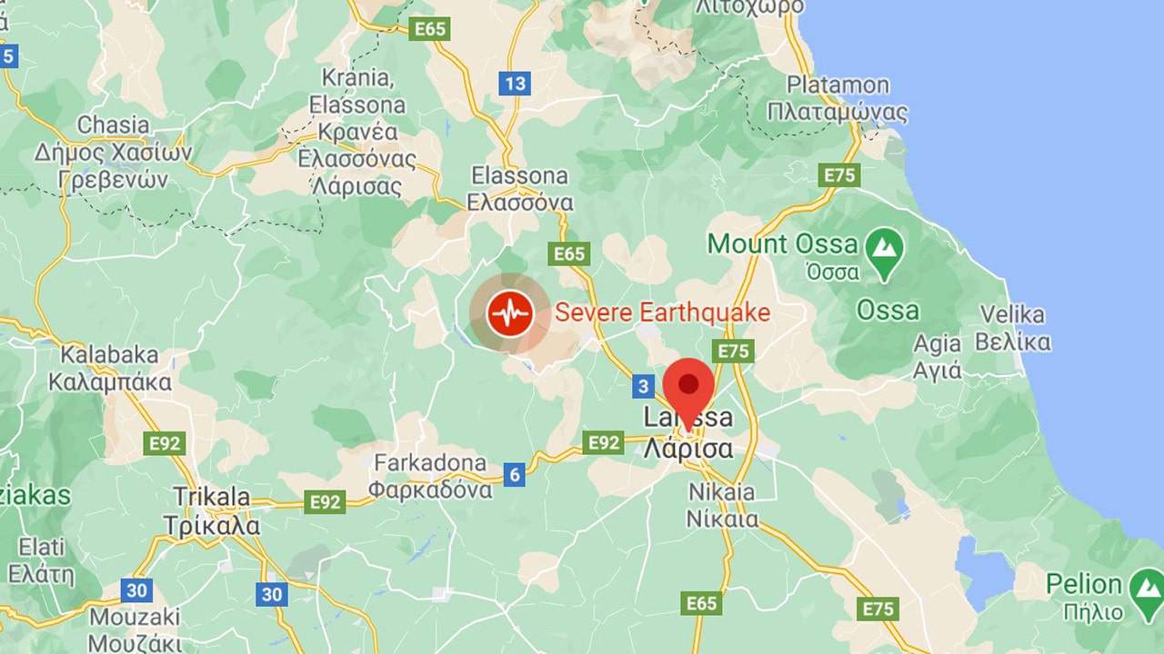 Greece shaken by earthquake with a magnitude of 6.2