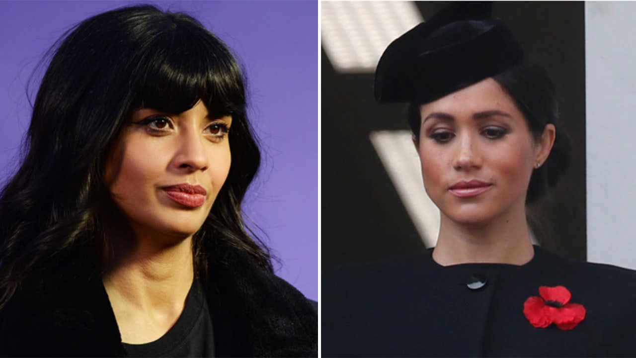 Meghan Markle defended by Jameela Jamil amid royal feud: 'The stench of their desperation is rotten'