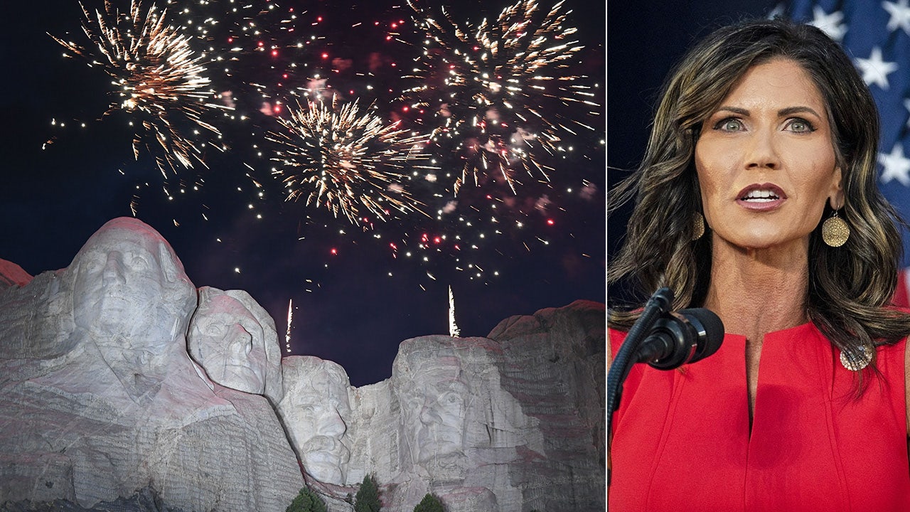 Noem sues Biden administration for canceling Mount Rushmore Independence Day fireworks