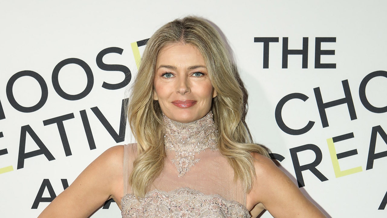 Paulina Porizkova pulls out iconic gold string bikini for vacation ‘with someone special’