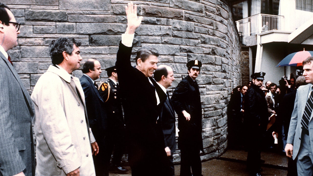 40 years ago today, Ronald Reagan was shot outside a Washington hotel