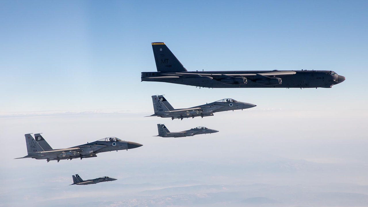 US B-52 bombers fly over Middle East again amid tensions with Iran