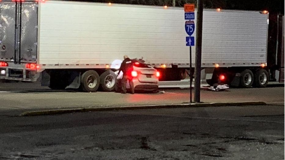 NHTSA investigating 'violent' Tesla crash into semi that left 2 critically injured | Fox News