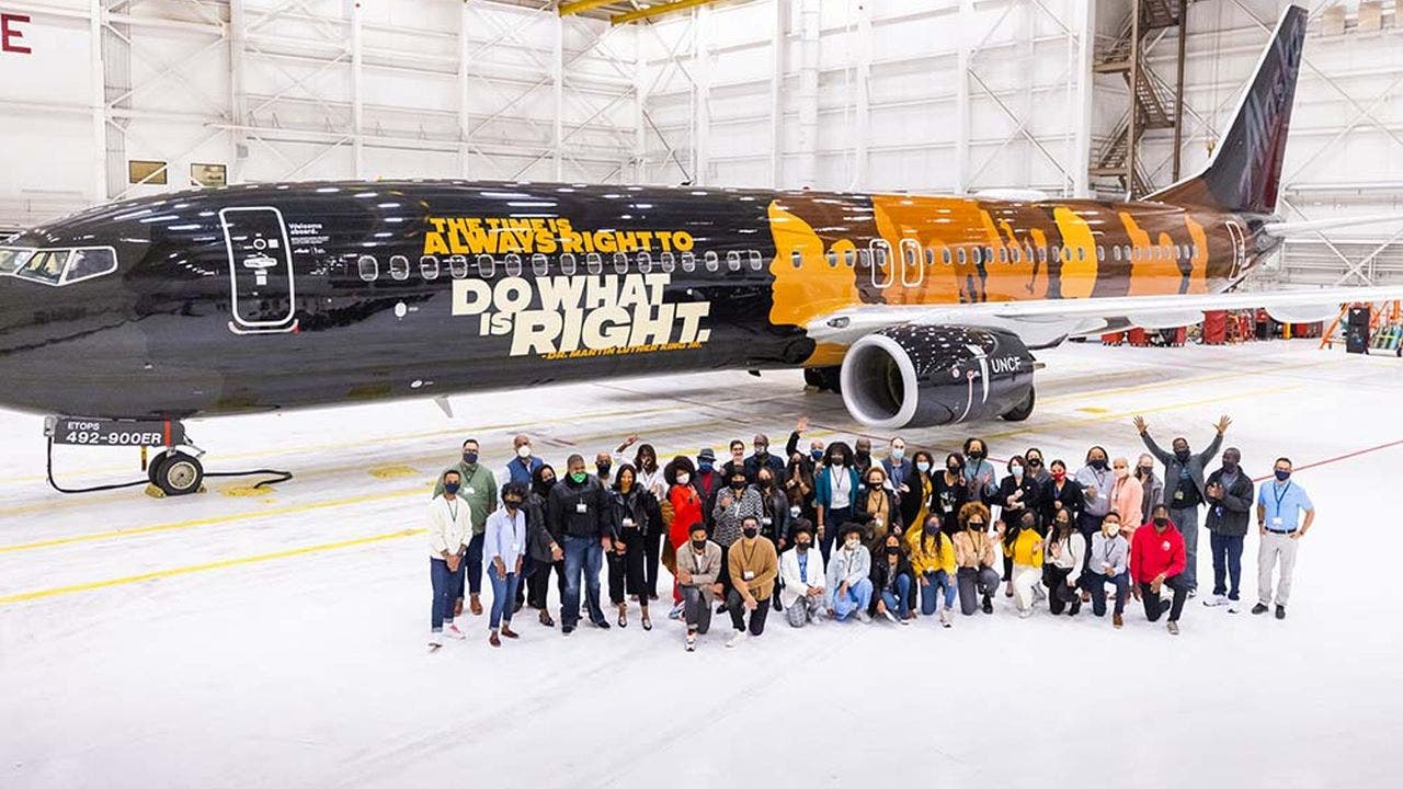 Alaska Airlines unveils new plane, diversity campaign that aims to advance ‘racial equity’