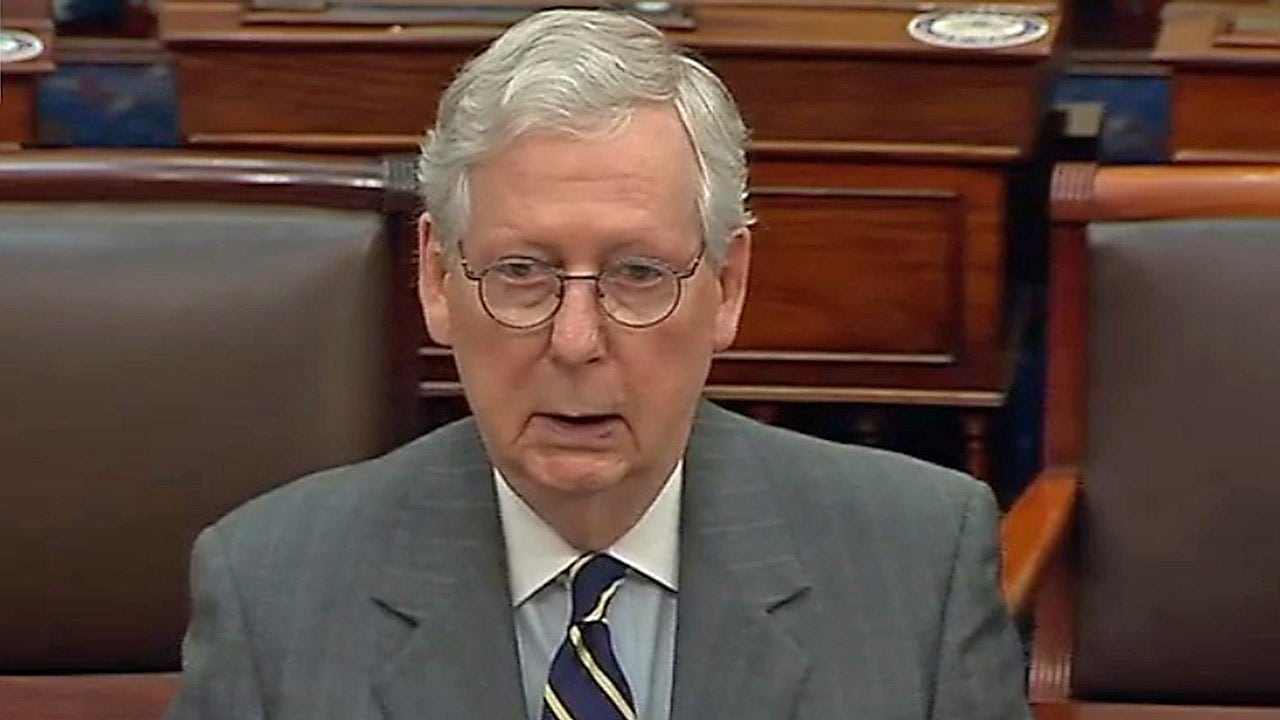 McConnell rips 'fake news' media for misleading public on Biden's court-packing push
