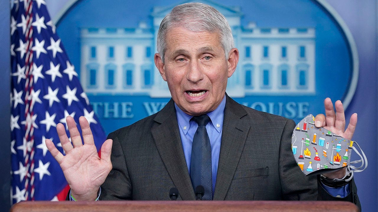 Fauci, pressed on why vaccinated people still need to wear masks, hints change is coming