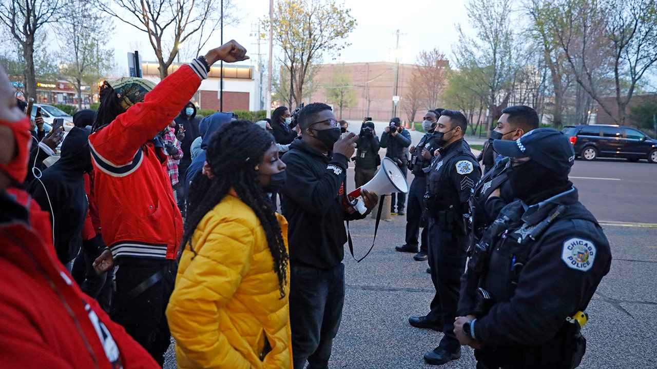 Chicago protesters demand answers after release of Adam Toledo shooting