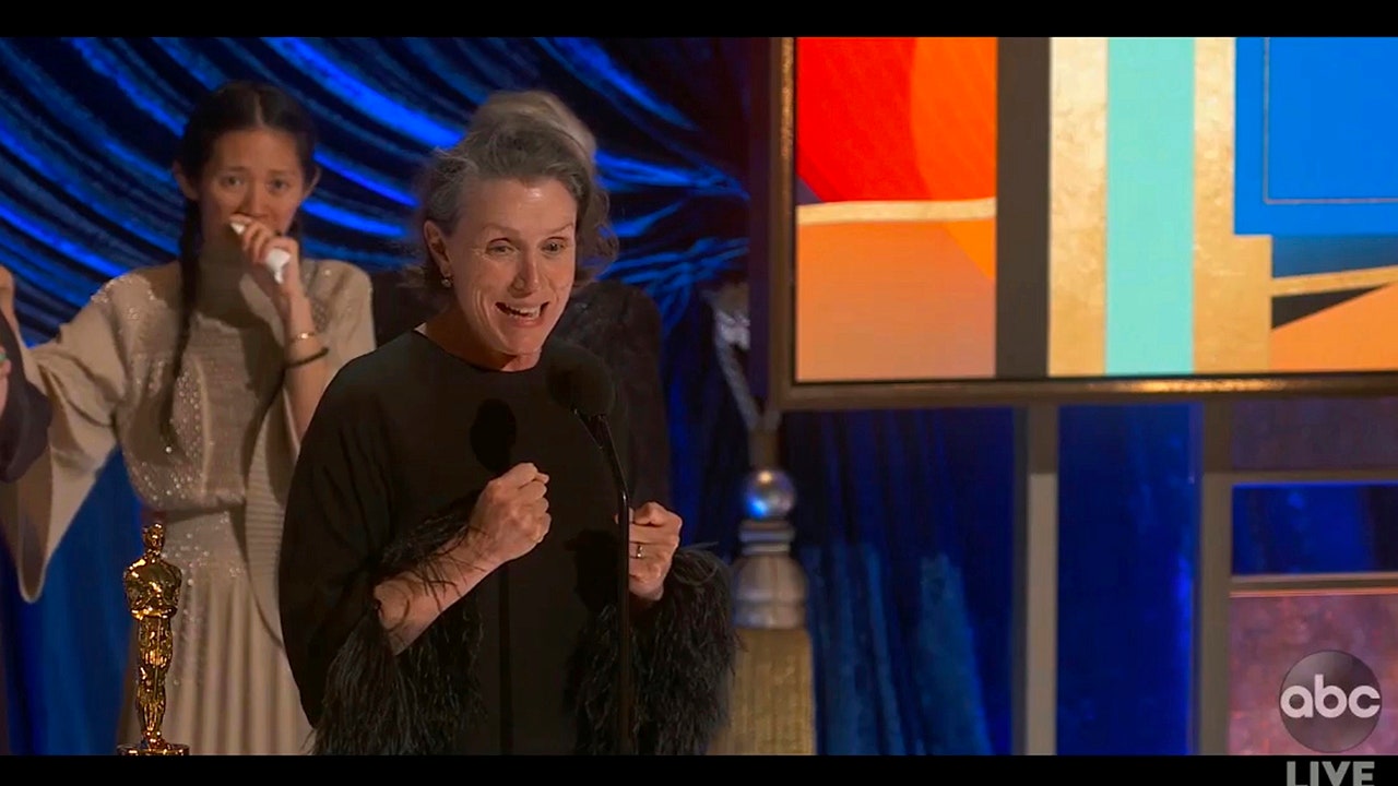 Frances McDormand howls during viral 'Nomadland' acceptance speech