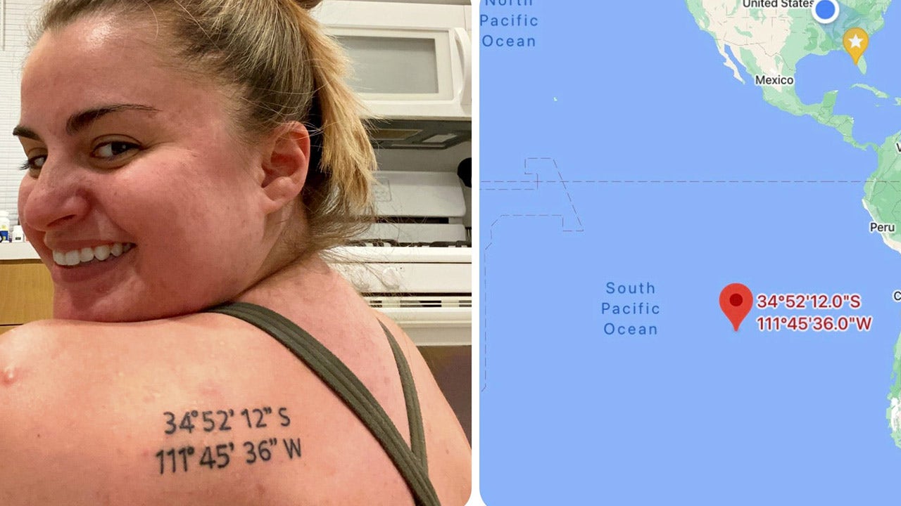 Woman accidentally gets wronged coordinates inked for tattoo of special place: 'Painful realization!'