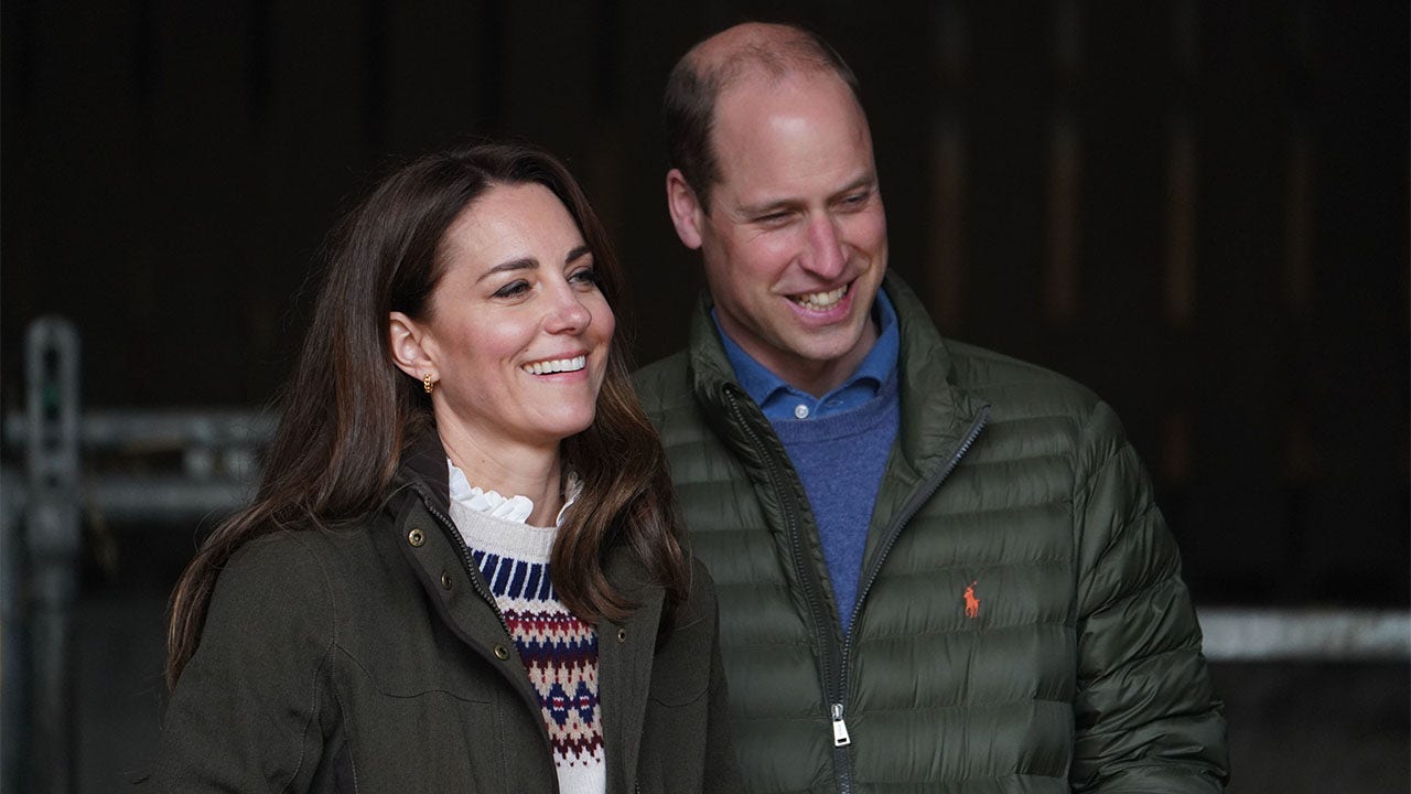 Prince William, Kate Middleton visit local farm for first public engagement since Prince Philip’s death