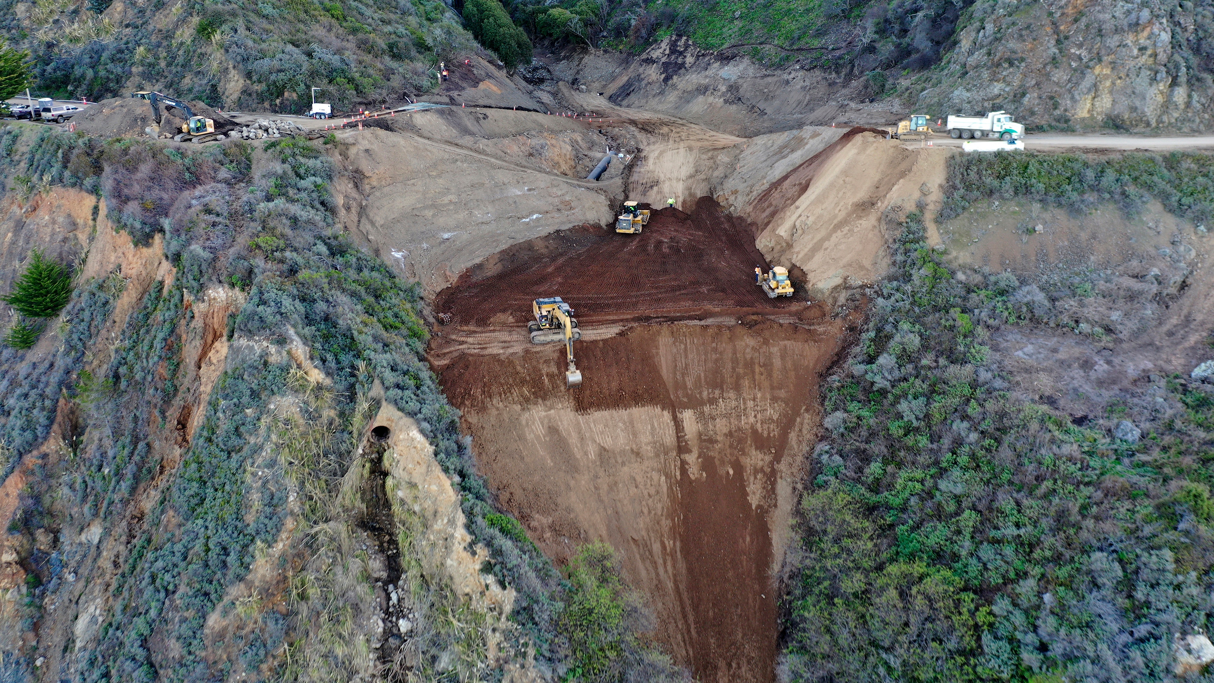 California's iconic Highway 1 to reopen ahead of schedule after mudslide damage