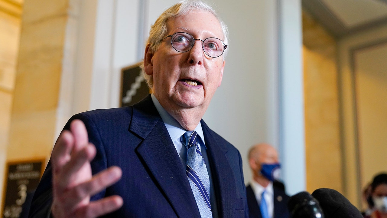 McConnell being treated for concussion after fall