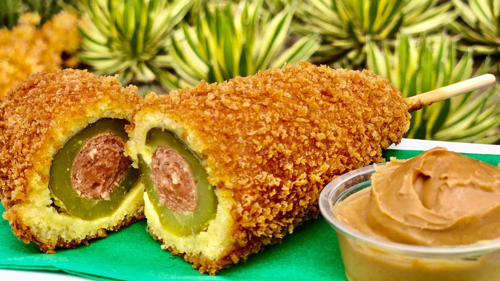 Disneyland’s Pickle Corn Dog is the turducken of amusement park foods