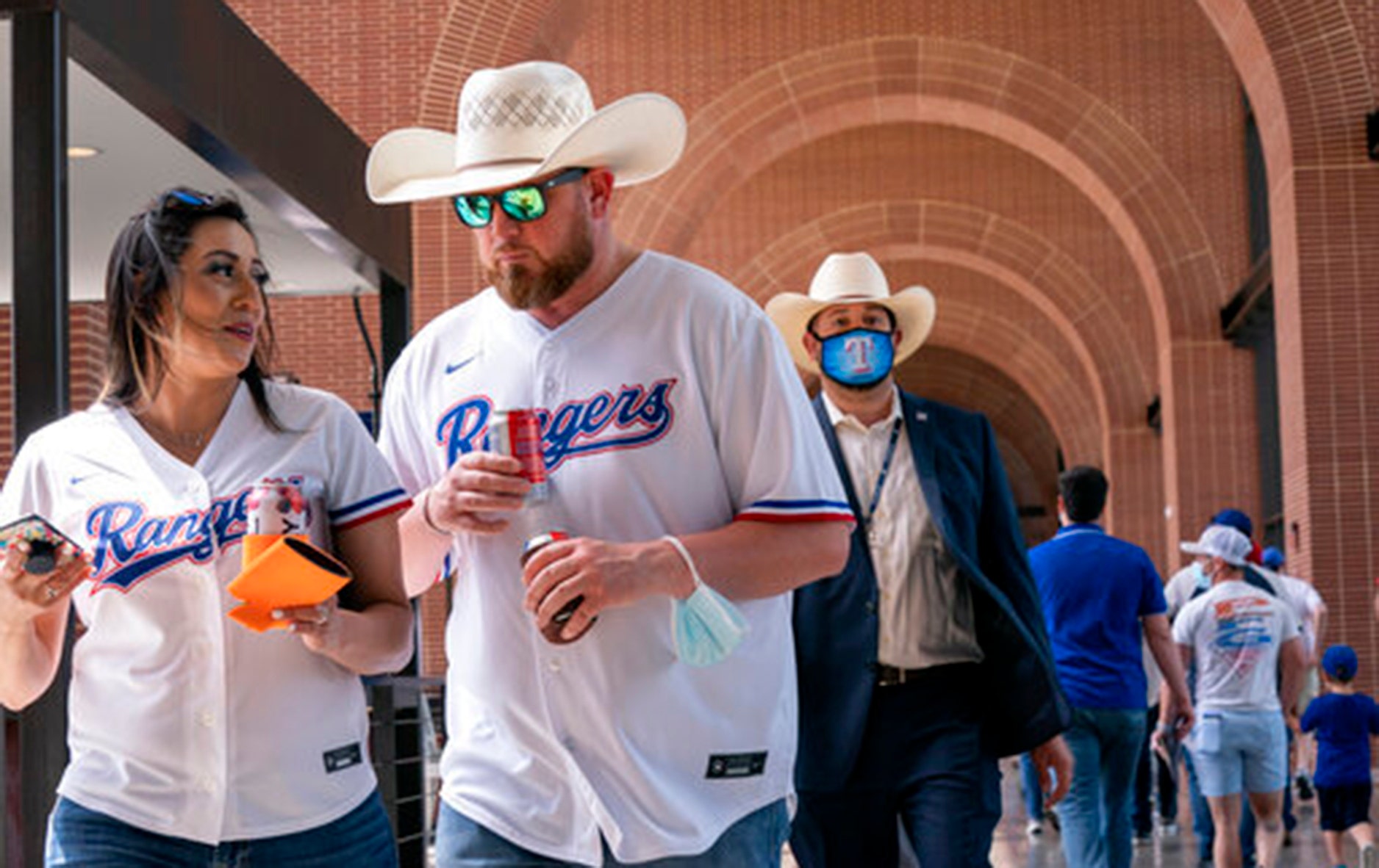 PHOTOS Texas Rangers Home Opener just like the good 'ol preCOVID