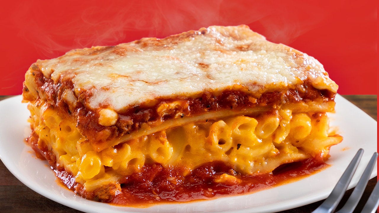 Stouffer's announces combination lasagna/mac and cheese: LasagnaMac