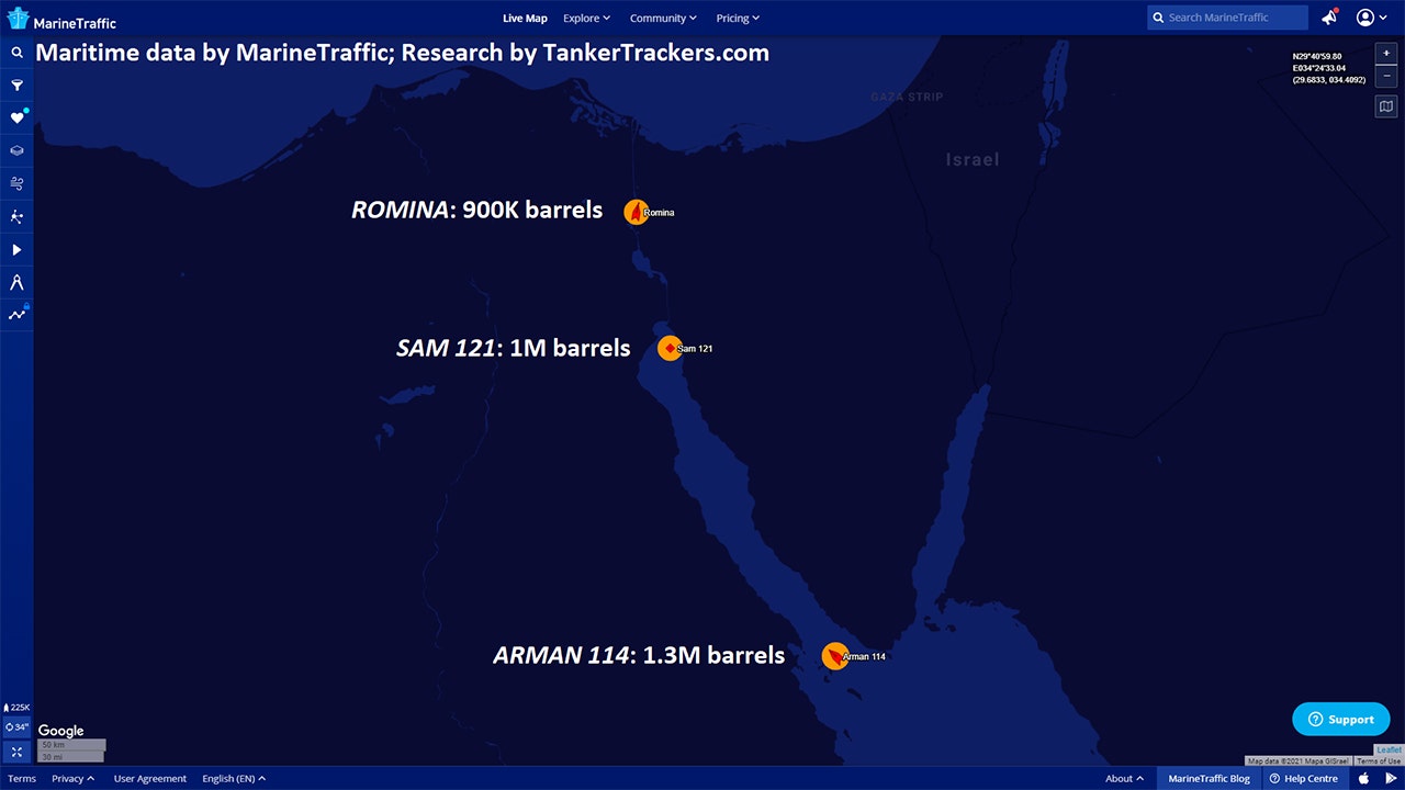 Iran tankers with 3M barrels of crude oil head to Syria, defying US sanctions