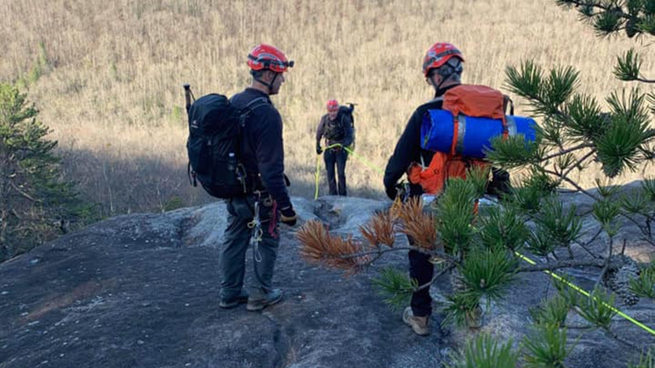 Hiker in North Carolina mountains largely unhurt after tumbling 1,000 feet