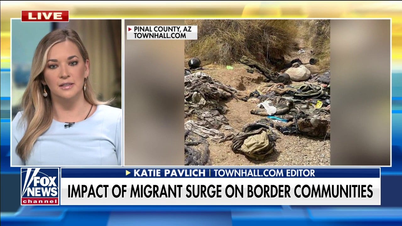 Katie Pavlich on trip to AZ border: Agents see ‘no end in sight’ to migrant surge