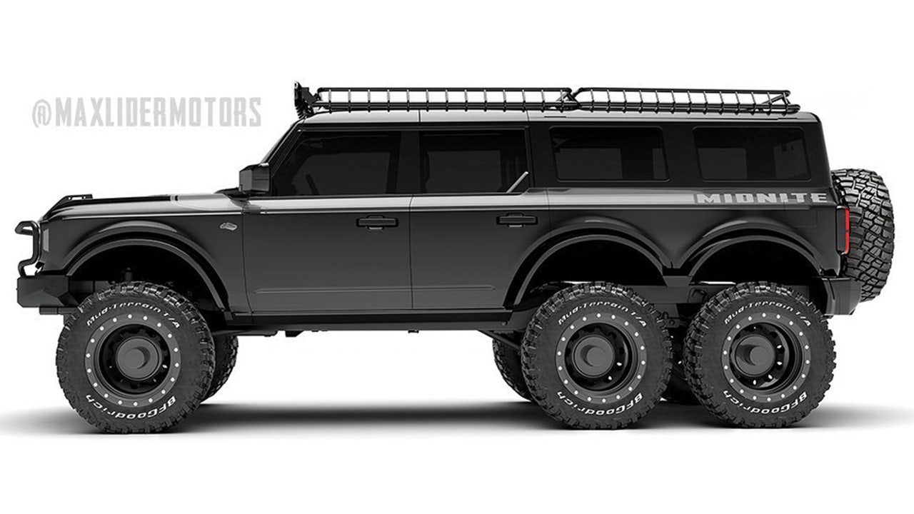 Ford Bronco 6x6 with three row seating revealed for $399,000