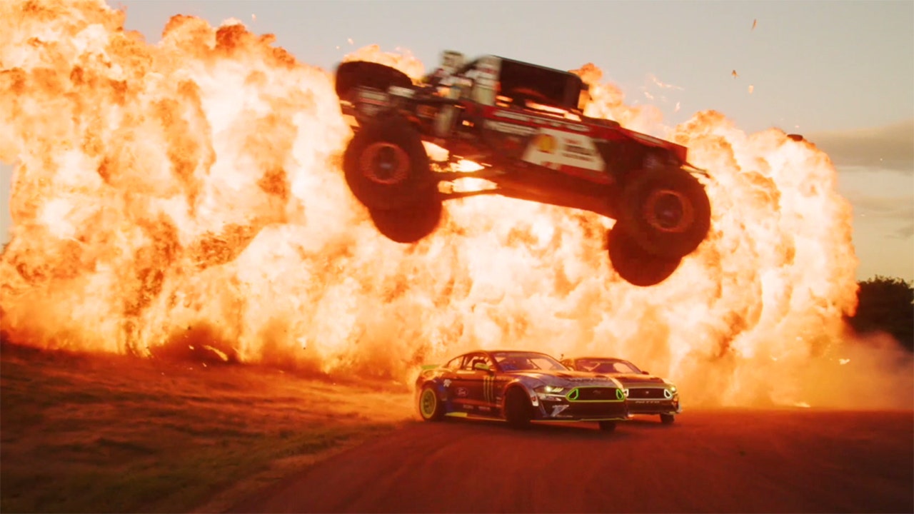 Vaughn Gittin Jr. drops explosive driving video