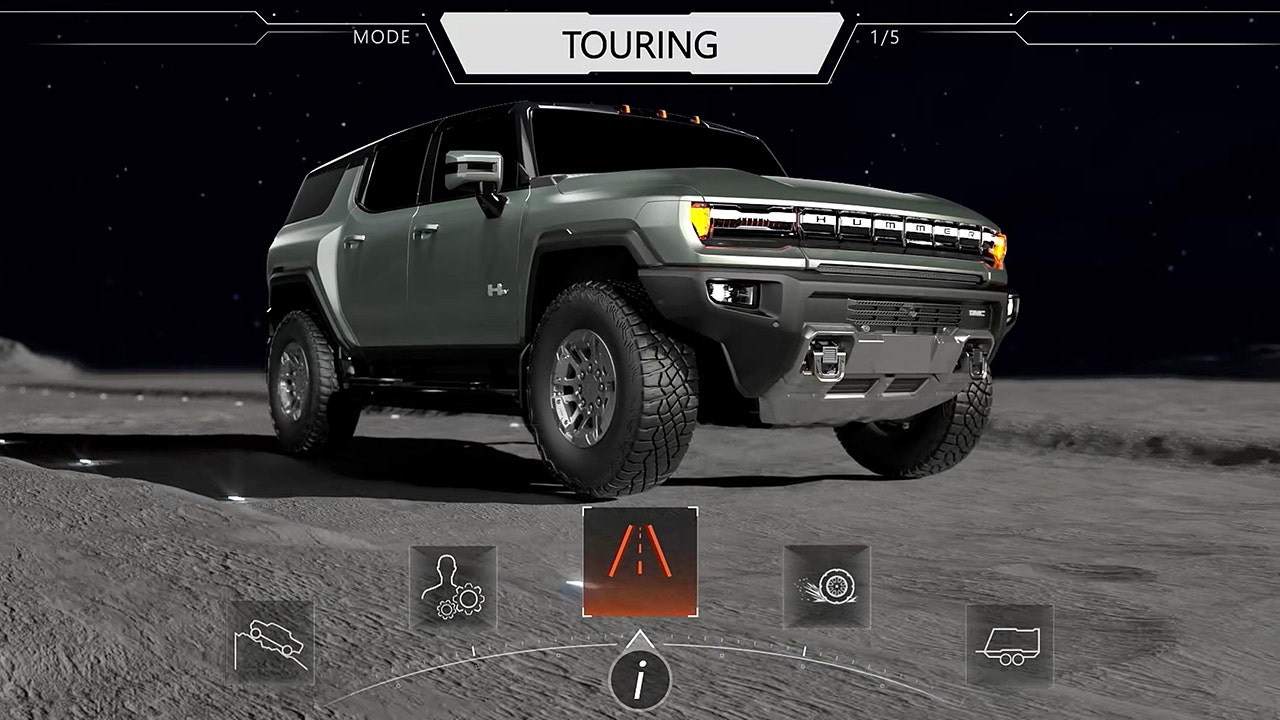 The HUMMER EV is more lunar robbery than military machine