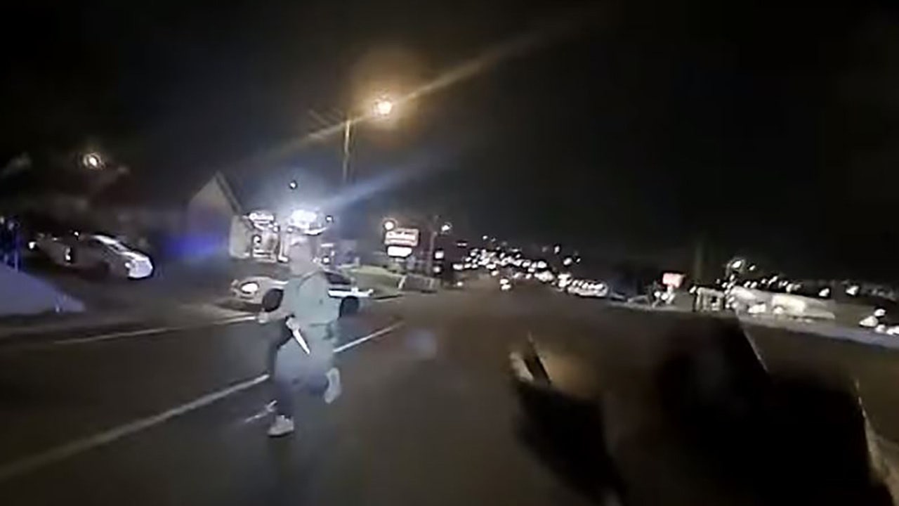 Nashville police release bodycam video of officer shooting man with 2 butcher knives during traffic stop