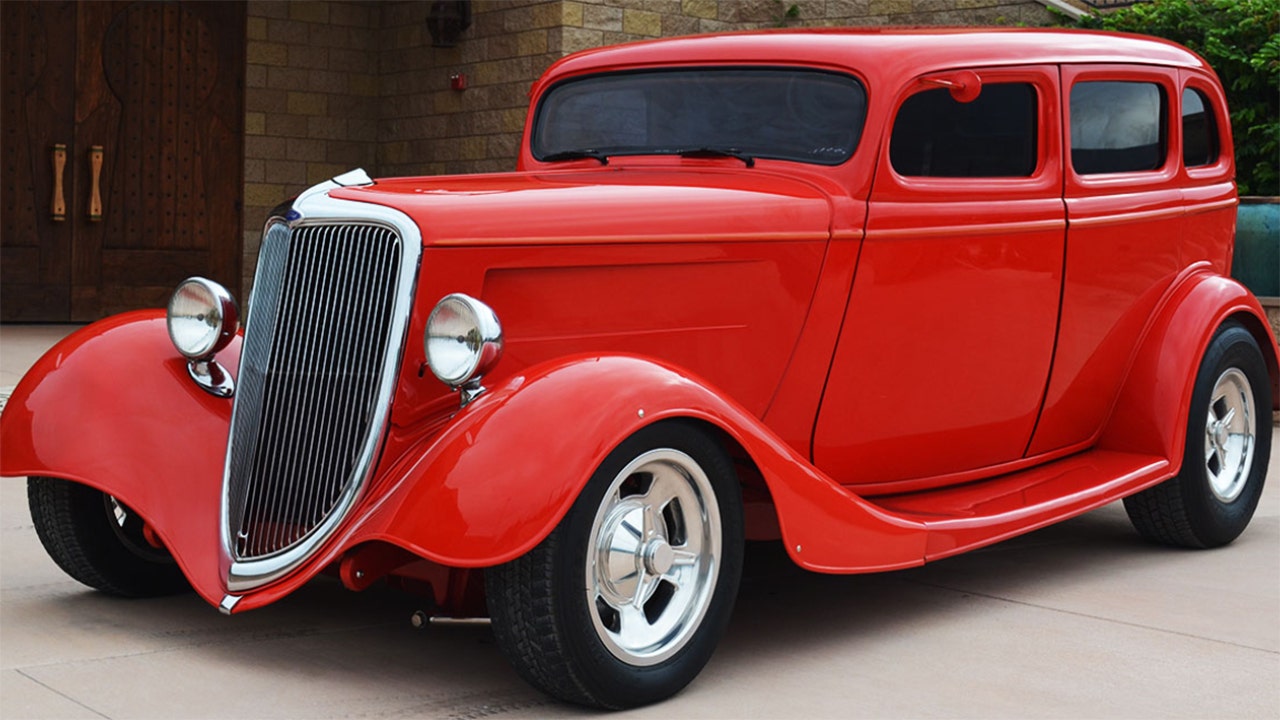 Eddie Van Halen's 1934 Ford is red hot and up for auction