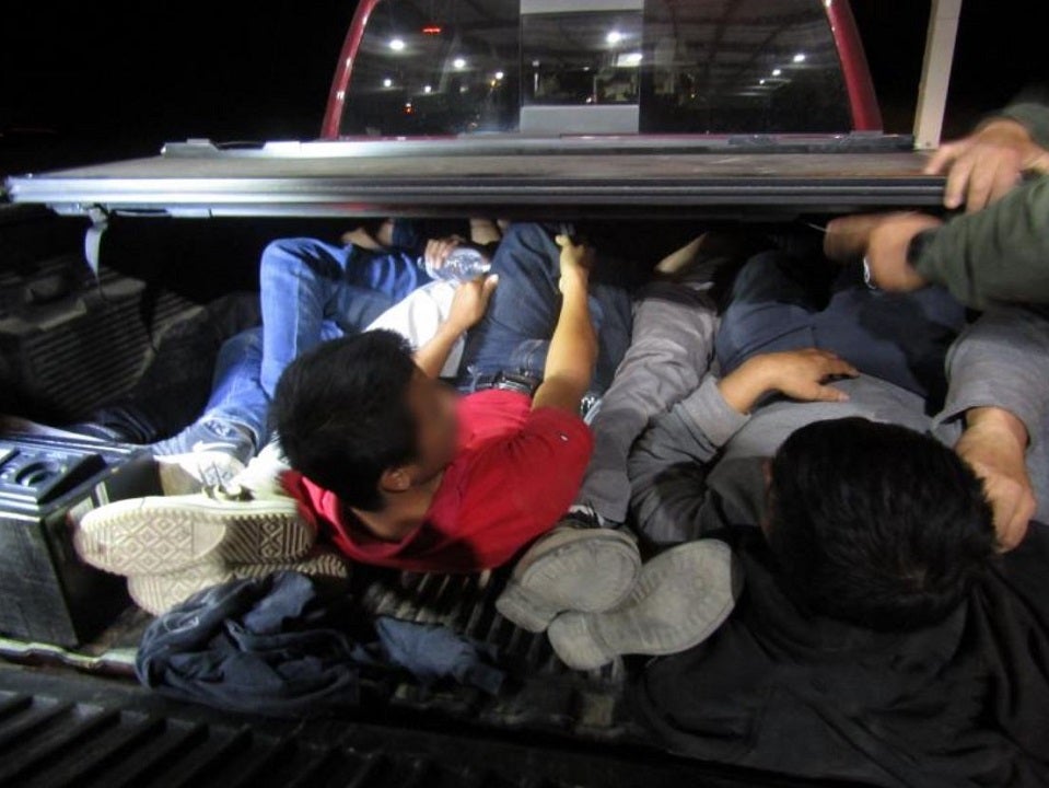 Border agents in Texas discover 20 migrants tightly packed in truck, trailer