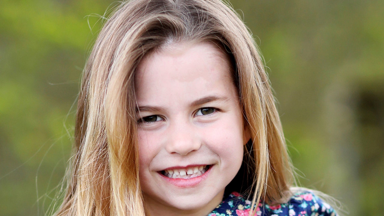 William and Kate release photo of Princess Charlotte for her 6th birthday