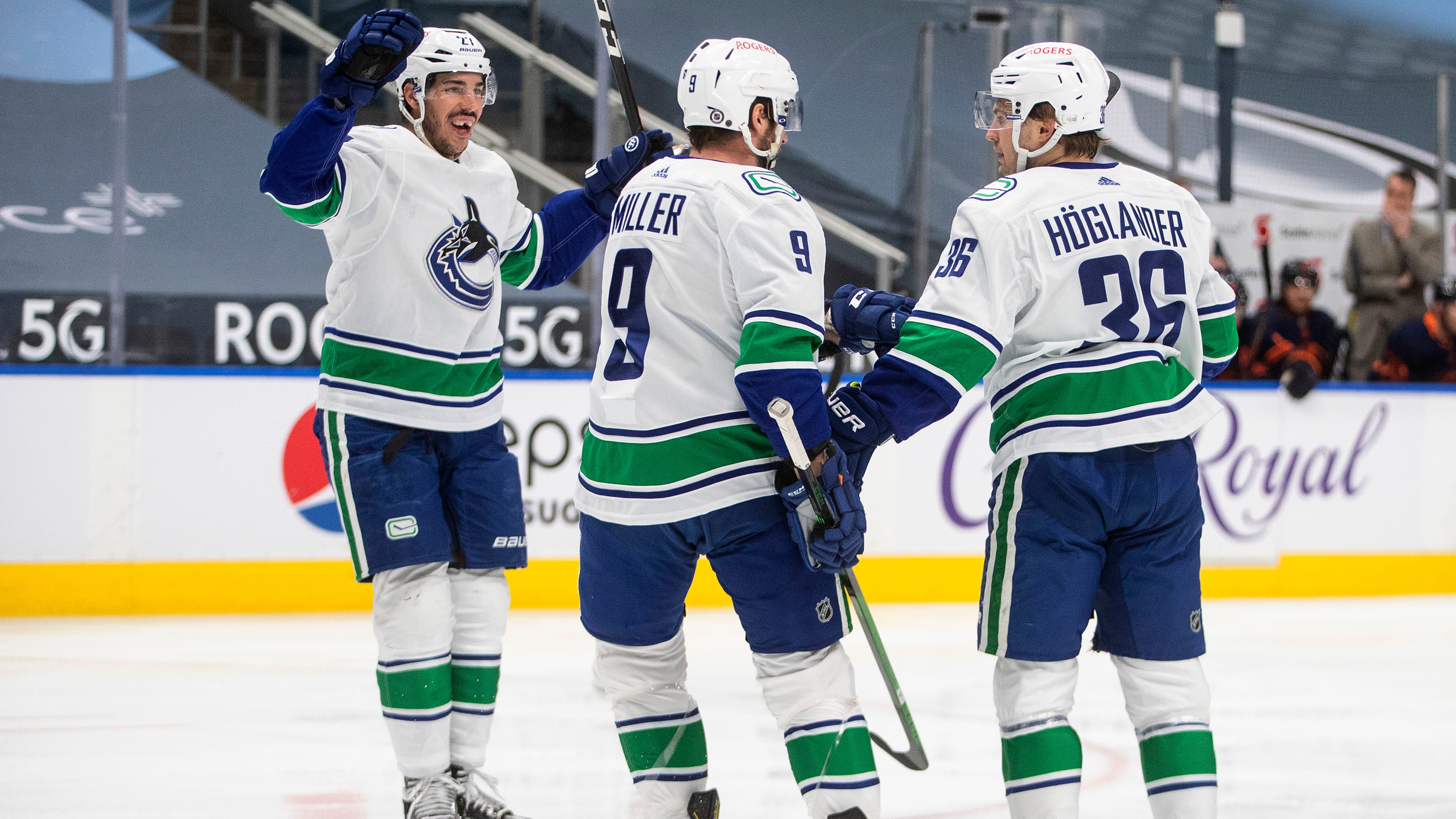 Canucks stop 6-game skid with 6-3 victory over Oilers