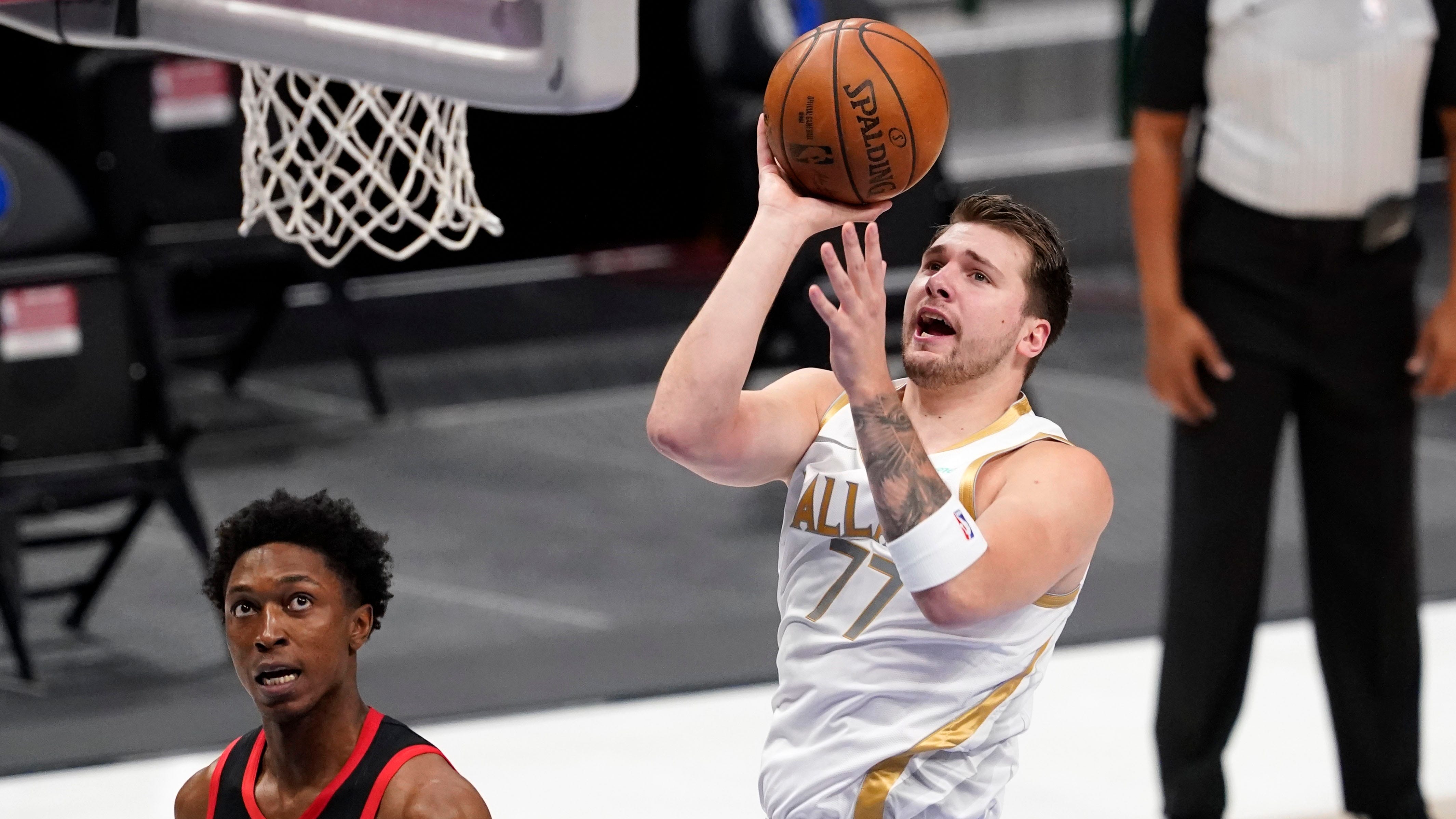 Mavericks beat Raptors to clinch top-6 spot, avoid play-in