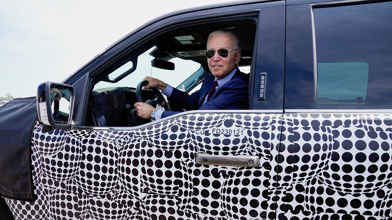 Will Biden drive the GMC Hummer EV today?