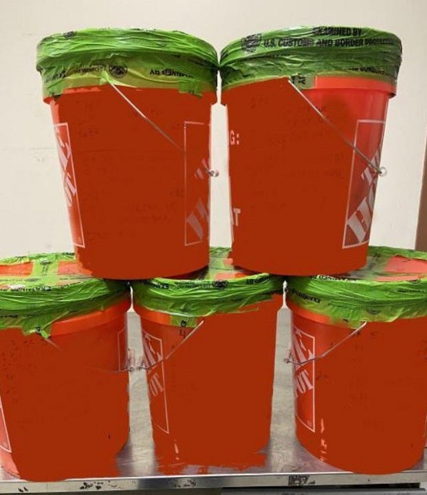 Border agents uncover $4.6M worth of cocaine in Home Depot buckets