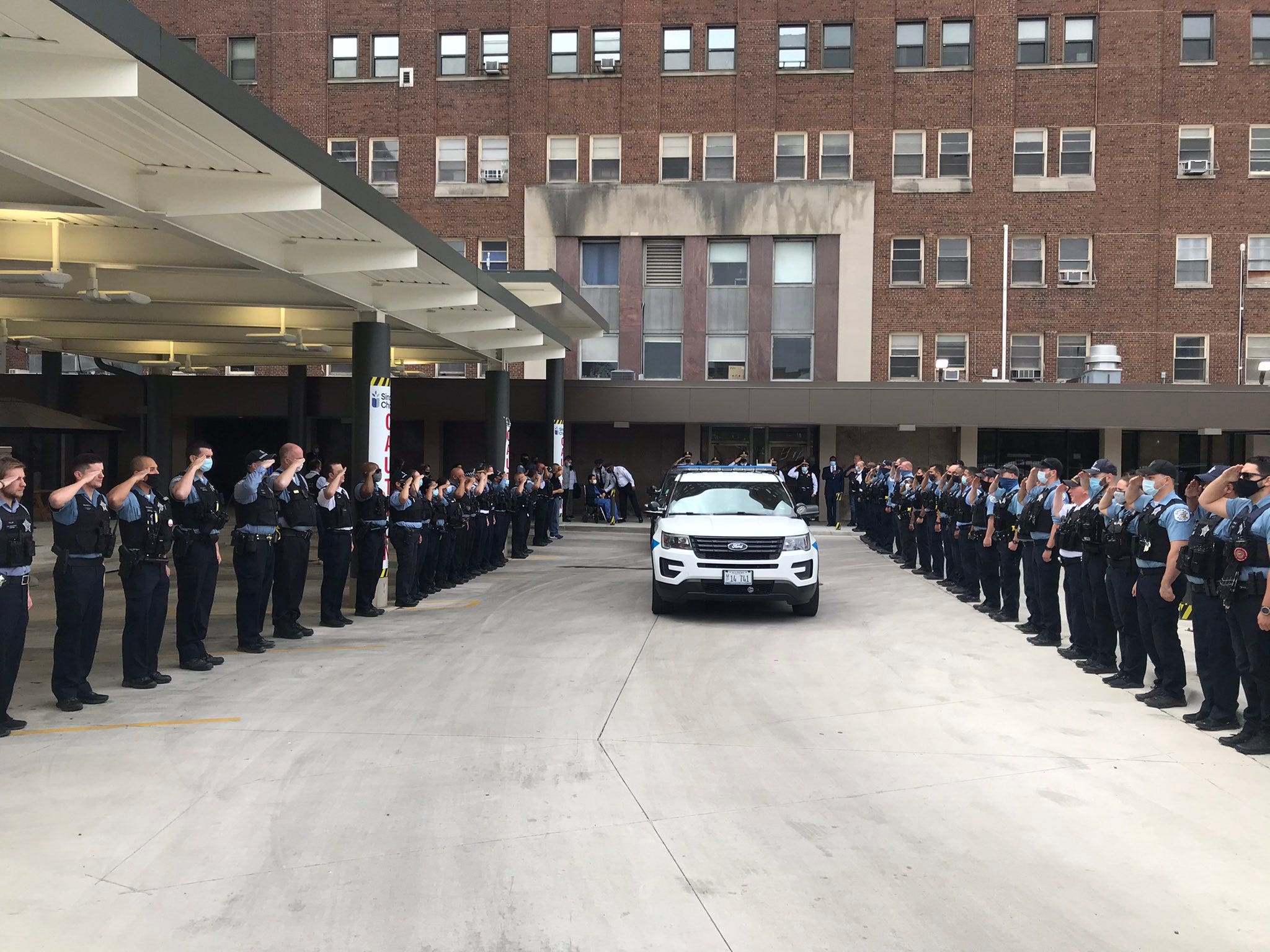 Chicago police officers released from hospital after being wounded during shooting