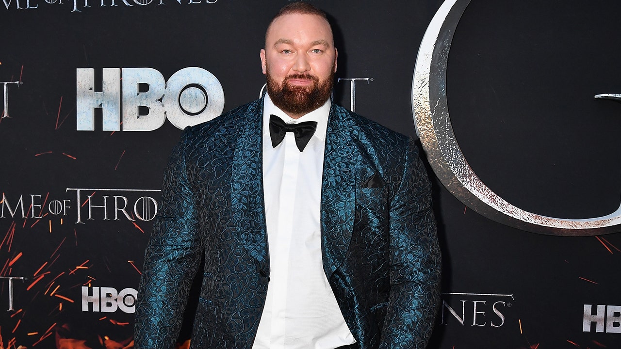‘Game of Thrones’ star Hafthor Bjornsson, who played The Mountain, shows off 110-pound weight loss