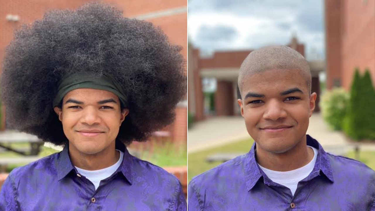 FOX NEWS: Alabama teen headed to the Air Force donates hair to kids battling cancer