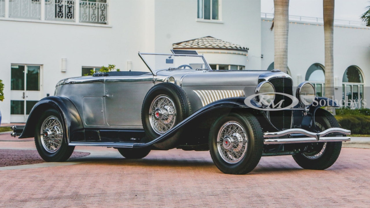 1929 Duesenberg 'Disappearing Top' Torpedo auctioned for $5.725 million at Amelia Island
