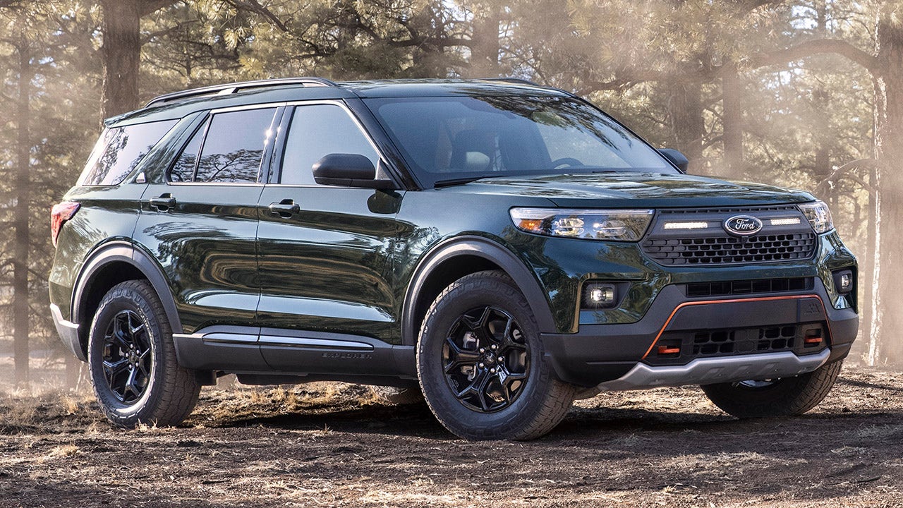 The 2021 Ford Explorer Timberline is ready for rougher stuff