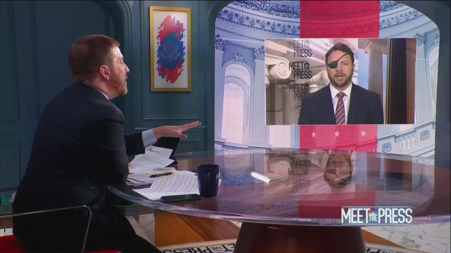 Dan Crenshaw clashes with NBC's Chuck Todd on GOP drama: I'm not going to 'take the bait' from 'liberal' press