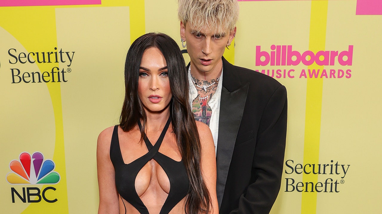 Megan Fox stuns in cleavage-baring cut-out dress on 2021 BBMA red carpet