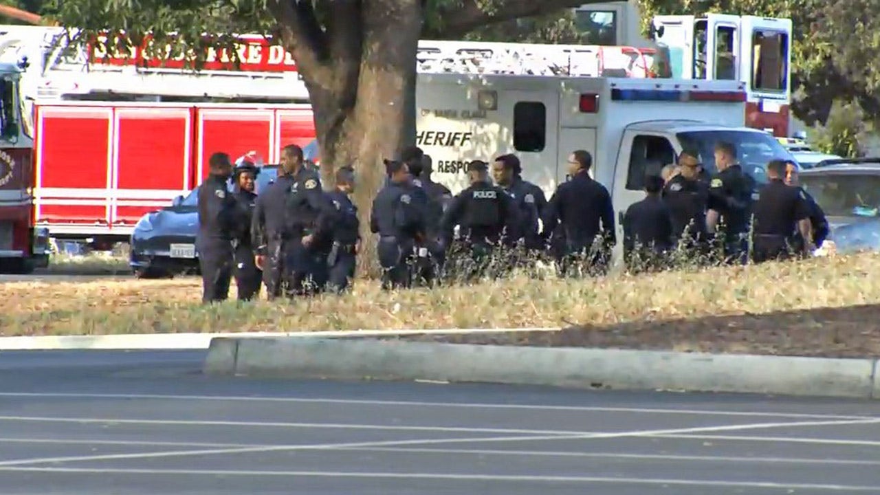 California authorities respond to 'active shooter' situation in San Jose light rail yard